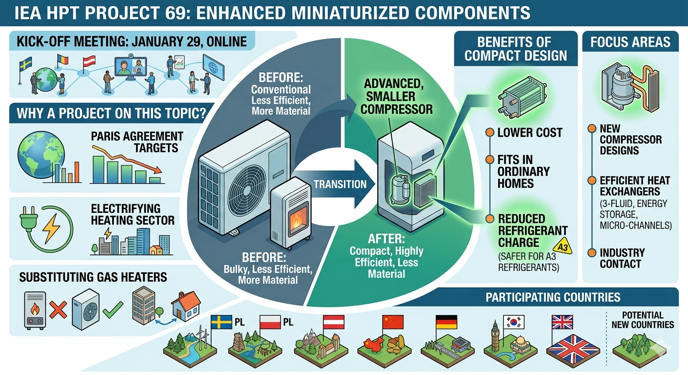 HPT Project 69 Kicks Off to Advance Compact Heat Pumps - Project 69